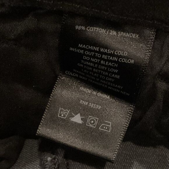 NWT Kut from the Kloth Viv Skinny black denim Jean Size 6 - Picture 9 of 16